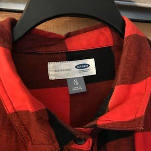 Old navy buffalo plaid xl